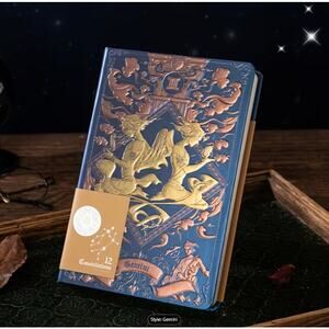 Gemini Zodiac Notebook Journal Astrology Diary Hardcover Constellation A5 Gift